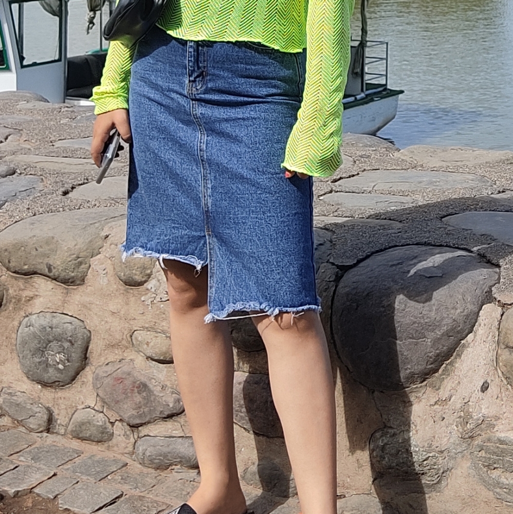 Denim skirt - Picture 7 of 8